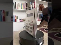 डिस्प्ले स्क्रीन धातु कीबोर्ड के साथ कम शक्ति स्टेनलेस स्टील 304