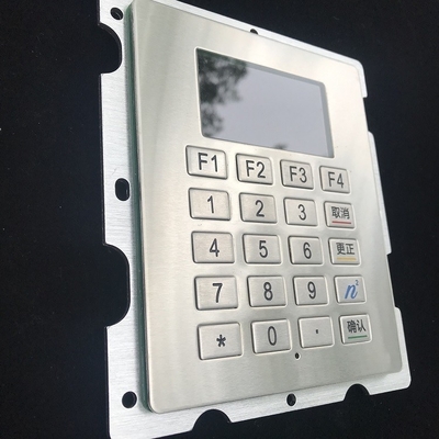 Waterproof USB Numeric Keyboard Stainless Steel 20 Key For Oil Dispenser