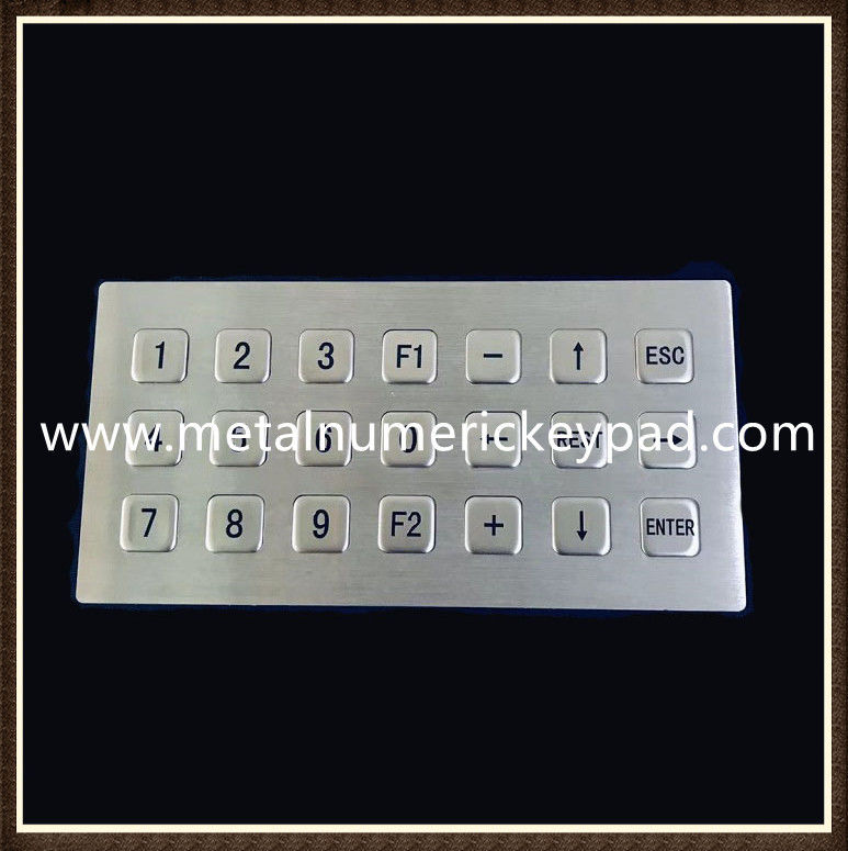 Stainless Steel 21 Key 3x7 Matrix Industrial Numeric Keypad